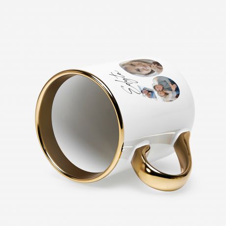 Elegancki kubek na 60 URODZINY ze zdj�ciami