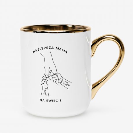 Elegancki kubek na Dzie� Matki EKIPA MAMY prezent dla mamy prezent na dzie� mamy kubek dla mamy