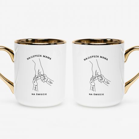Elegancki kubek na Dzie� Matki EKIPA MAMY prezent dla mamy prezent na dzie� mamy kubek dla mamy