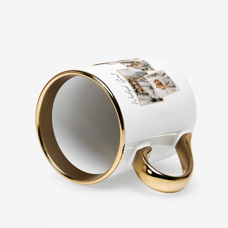 Elegancki kubek na wita RODZINNY KOLA prezent witeczny ze zdjciami prezent dla rodziny na wita