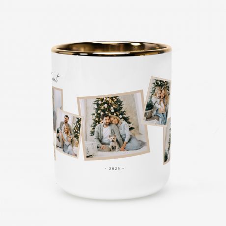 Elegancki kubek na wita RODZINNY KOLA prezent witeczny ze zdjciami prezent dla rodziny na wita