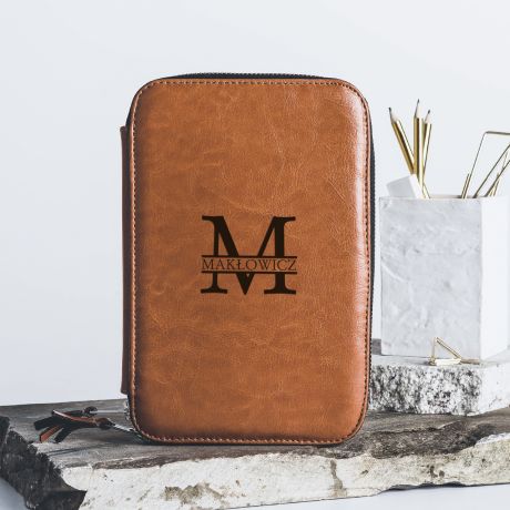 Elegancki organizer skrzany PREZENT DLA MʯCZYZNY Z KLAS prezent dla faceta elegancki prezent dla niego