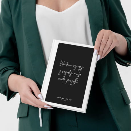 Elegancki planner DLA MʯCZYZNY prezent do biura biay
