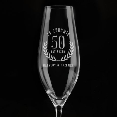 Eleganckie kieliszki NA ROCZNIC LUBU 6 szt.