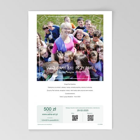 E-voucher na wybrane wydarzenie Adria Art PREZENT DLA PRZEDSZKOLANKI NA KONIEC ROKU - 500 z