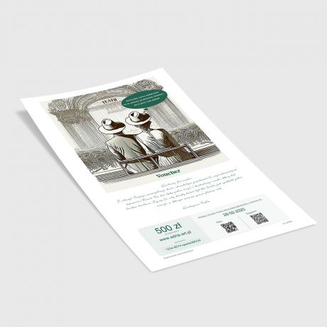 E-voucher do teatru lub inne wybrane wydarzenie Adria Art na kwot 500 z