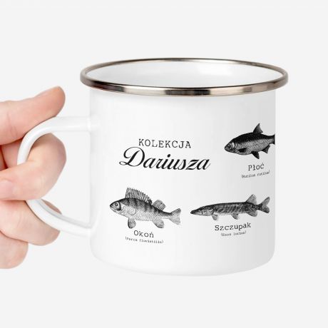 Emaliowany kubek DLA WDKARZA