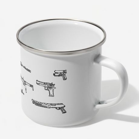 Emaliowany kubek personalizowany DLA MIONIKA STRZELECTWA