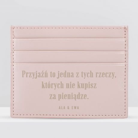 Organizer na karty WYJTKOWY PREZENT DLA PRZYJACIӣKI