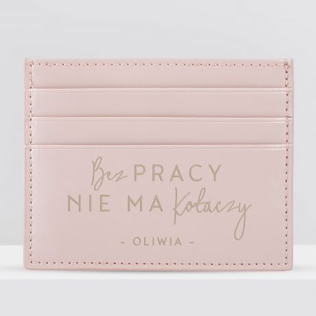 Pokrowiec na karty STYLOWY PREZENT DLA NIEJ