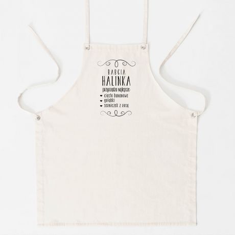 Personalizowany FARTUCH DLA BABCI