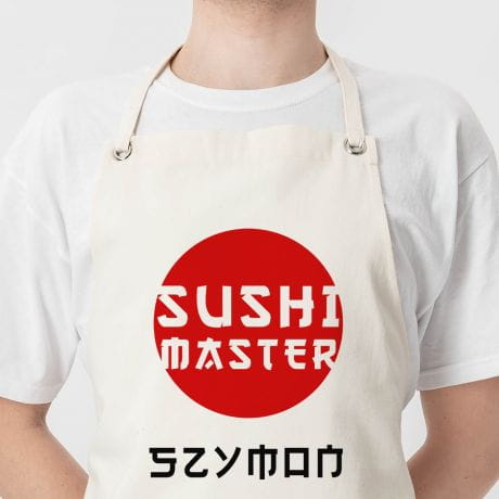 Personalizowany fartuch SUSHI MASTER