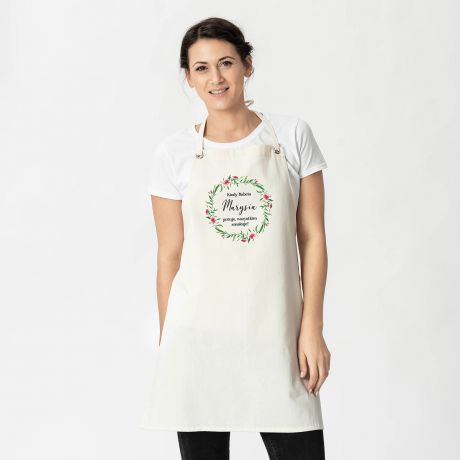 Personalizowany fartuch BABCIA GOTUJE prezent dla babci od wnukw