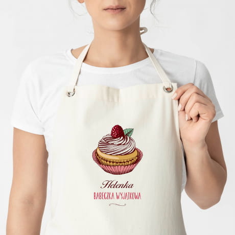 Fartuch personalizowany PREZENT DLA PRZYJACIӣKI NA URODZINY fartuch kuchenny prezent dla dziewczyny