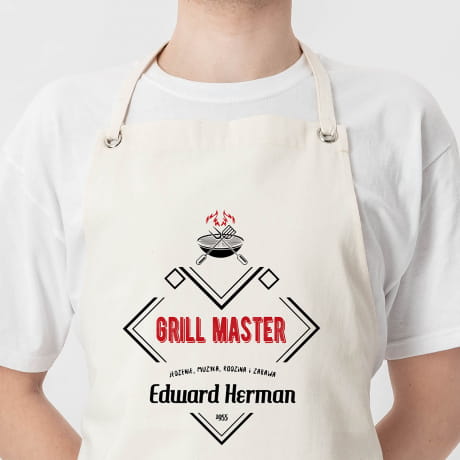 Fartuch personalizowany GRILL MASTER