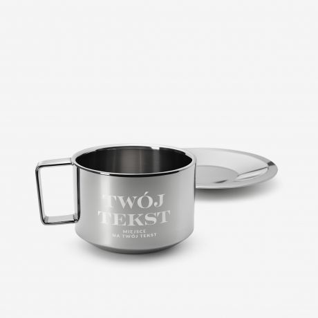 Filianka z grawerem TWJ TEKST filianka do kawy filianka na kaw prezent dla kawosza