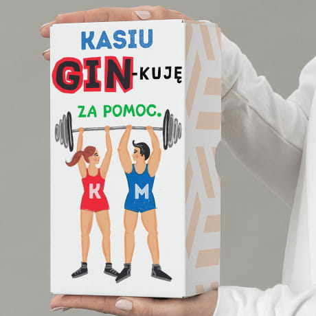 Gin GINKUJ podzikowanie za pomoc