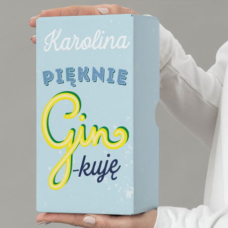 Gin PIKNIE GINKUJ prezent na podzikowanie