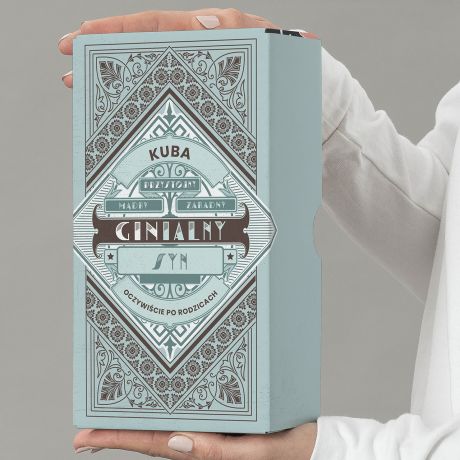 Gin personalizowany PREZENT DLA DOROSEGO SYNA