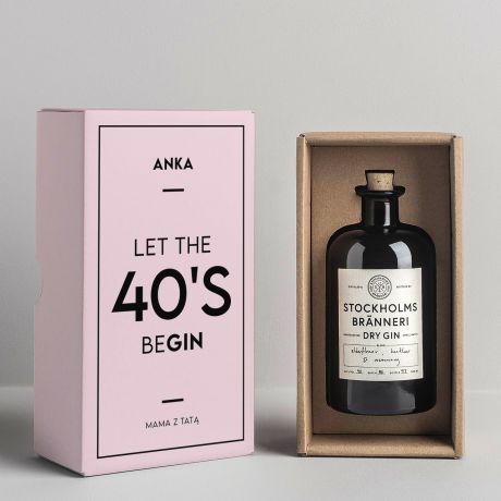 Branneri Gin PREZENT NA 40 URODZINY DLA CRKI
