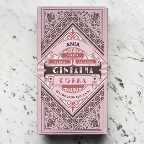 Gin w personalizowanym pudeku PREZENT DLA DOROSEJ CRKI