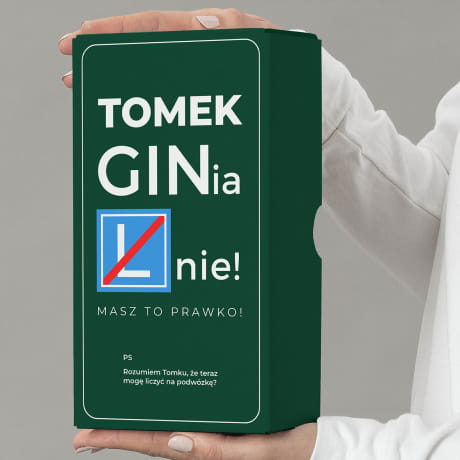 Gin PREZENT Z OKAZJI ZDANIA PRAWA JAZDY