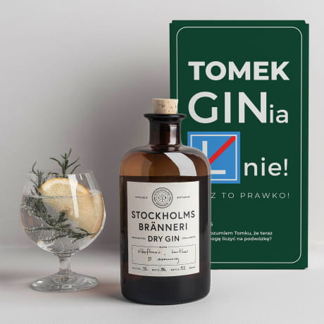 Gin PREZENT Z OKAZJI ZDANIA PRAWA JAZDY