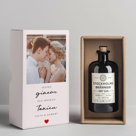Gin personalizowany POMYS PREZENT DLA DRUGIEJ POWKI