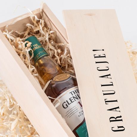 Whisky szkocka GLENLIVET prezent gratulacyjny