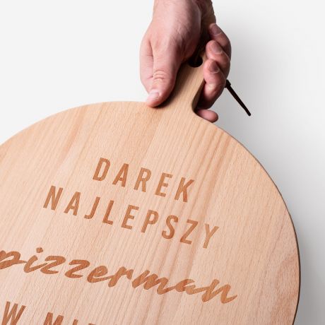 Grawerowana deska do pizzy PREZENT DLA PIZZERMANA