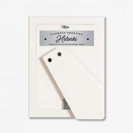 Grawerowana ramka MYSZKA MINNIE prezent na pierwsze urodziny