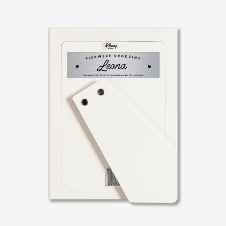 Grawerowana ramka z Myszk� Mickey prezent na pierwsze urodziny