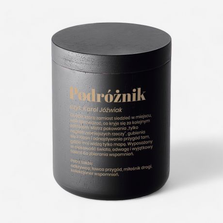 Grawerowana �wieca DEFINICJA prezent dla podr�nika
