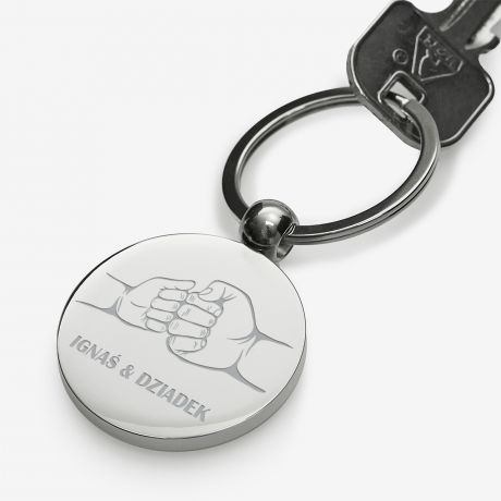 Grawerowany brelok DLA DZIADKA prezent od wnuka