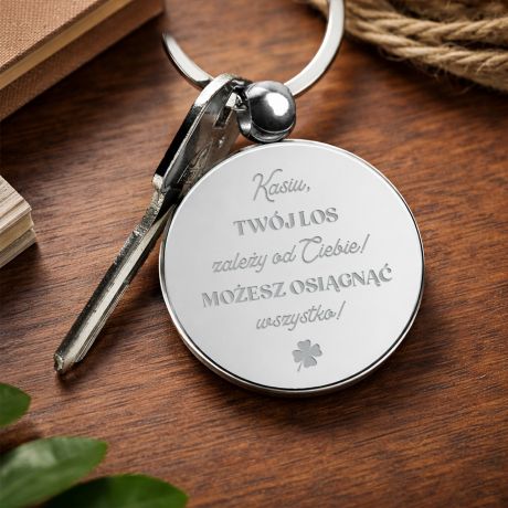 Grawerowany brelok dla maturzysty TW�J LOS