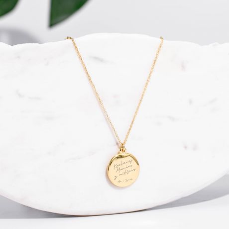 Grawerowany NASZYJNIK DLA MAMY pozacany personalizowany naszyjnik prezent na dzie matki naszyjnik z dedykacj