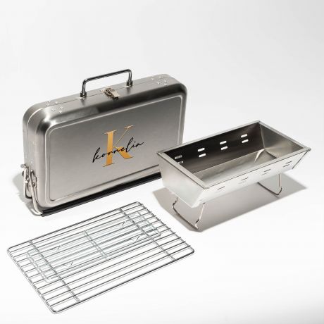 Mini grill z imieniem NIETYPOWY PREZENT DLA KOBIETY