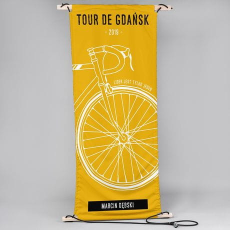 Hamak personalizowany TOUR prezent dla rowerzysty