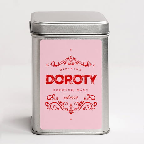 Herbata personalizowana PREZENT DLA MAMY