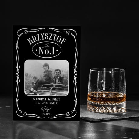 Whiskey JACK DANIEL'S NA DZIEŃ OJCA + kartka ze zdjęciem