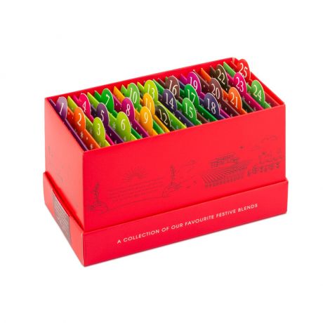 Kalendarz adwentowy HERBATY English Tea Shop kalendarz z herbatami adwentowy kalendarz kalendarz herbaty