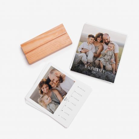  Kalendarz biurkowy ZE ZDJCIAMI prezent na parapetwk