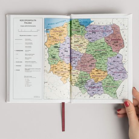 Personalizowany kalendarz ksi��kowy CEL prezent dla kobiety