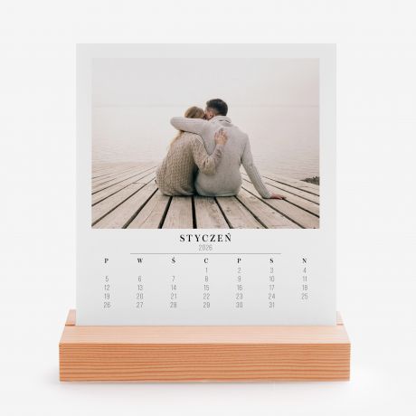 Kalendarz na biurko ze zdjciami PREZENT NA ROCZNIC