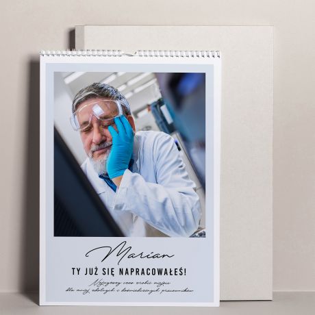 Personalizowany KALENDARZ EMERYTA