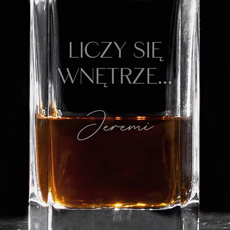 Karafka do whisky PREZENT DLA MʯCZYZNY Z KLAS