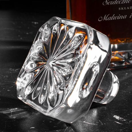 Grawerowana karafka do whisky DLA TATY