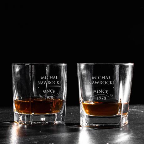Karafka ze szklankami do whisky PREZENT DLA KIEROWCY