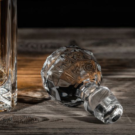 Krysztaowa karafka do whisky PREZENT LUKSUSOWY 