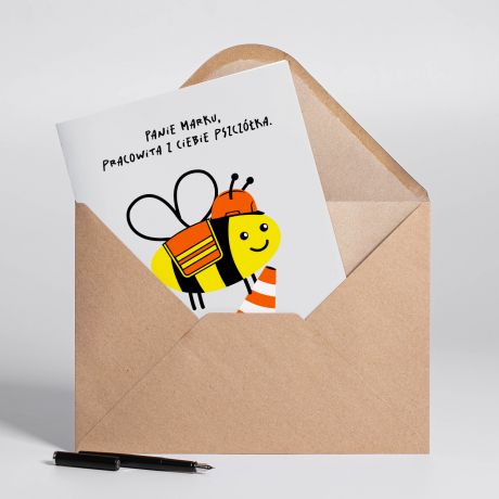 Personalizowana kartka A4 DLA DROGOWCA